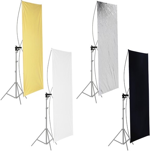 Neewer RF-0918 90x180cm Sunbounce Reflektör Set (Altın/Gümüş/Siyah/Beyaz)