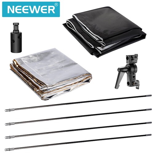 Neewer RF-0918 90x180cm Sunbounce Reflektör Set (Altın/Gümüş/Siyah/Beyaz)