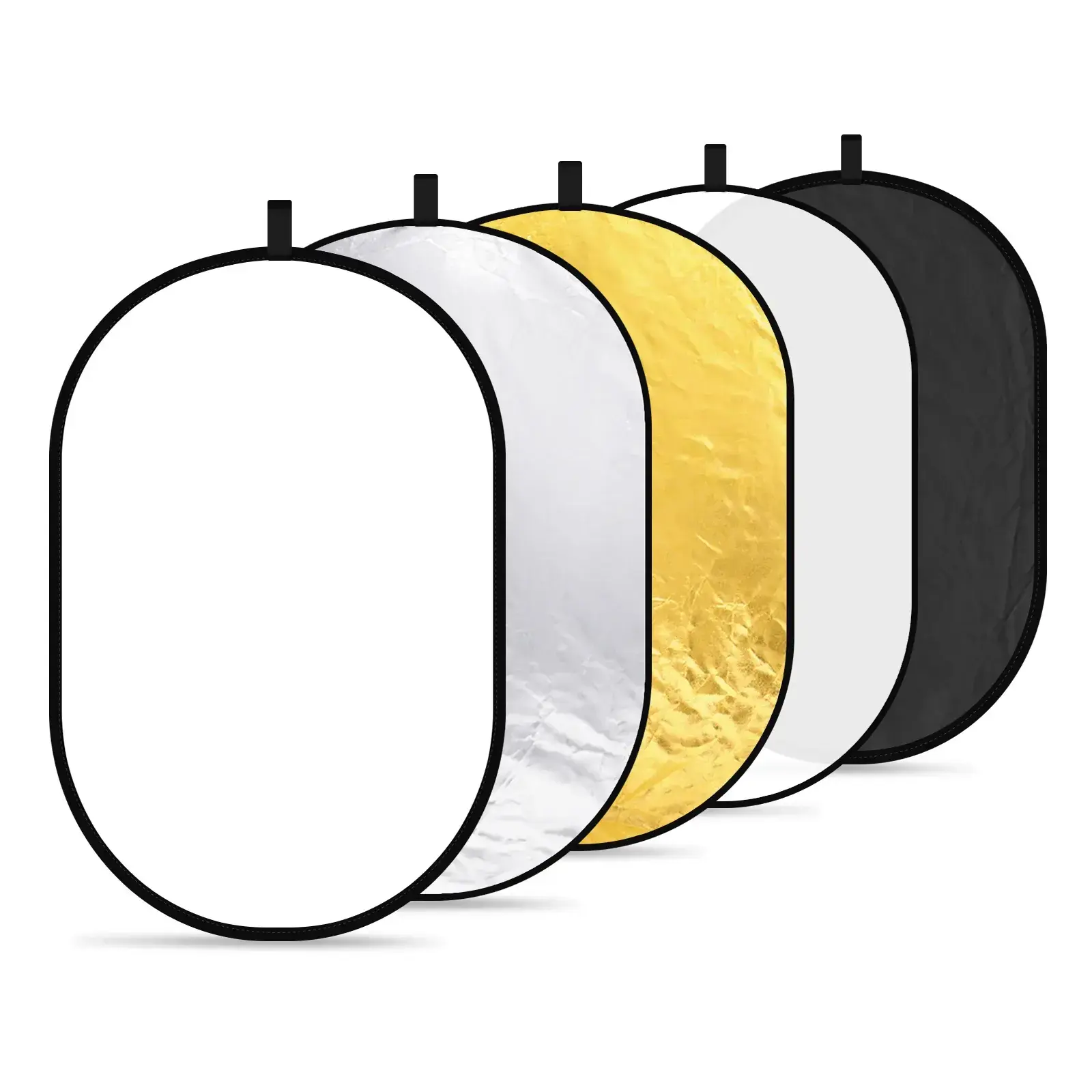 Neewer - Neewer RF-1510 150x100cm 5 in 1 Katlanabilir Reflektör ve Difüzör Seti