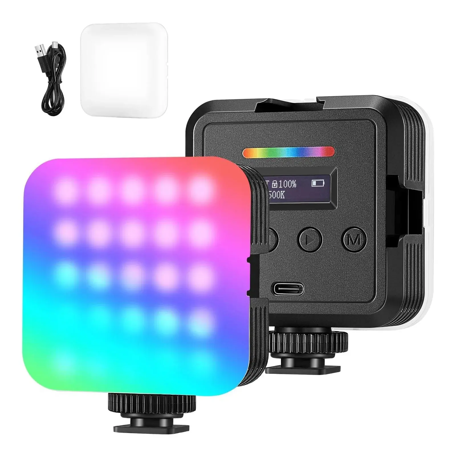 Neewer - NEEWER RGB61 RGB Mini Mobil Video Işığı