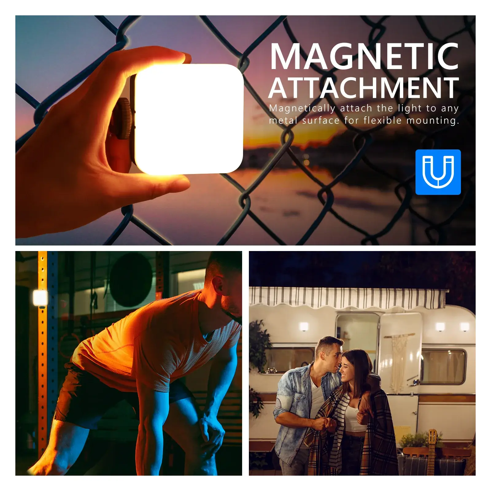 NEEWER RGB61 RGB Mini Mobil Video Işığı - Thumbnail