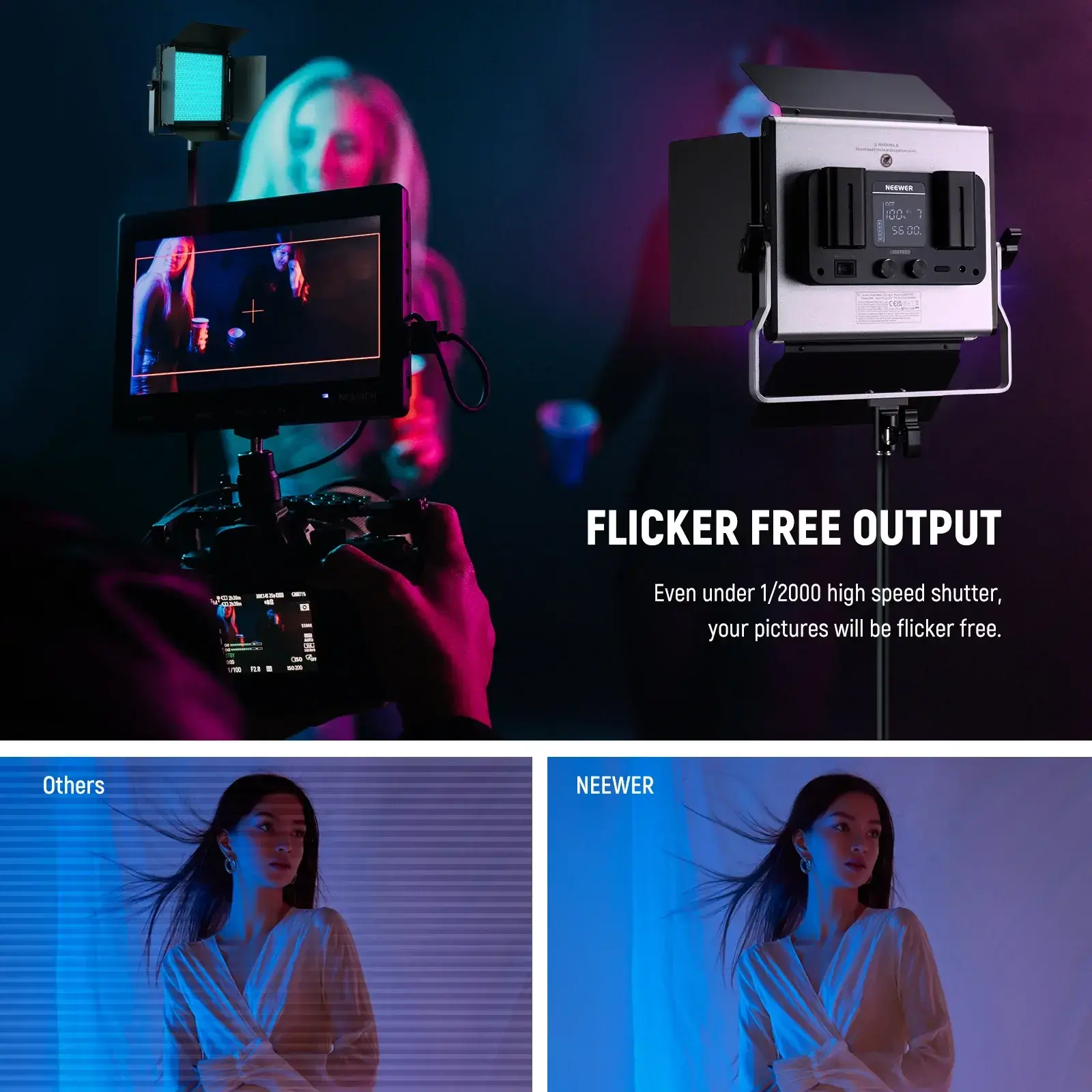 Neewer RGB660 Pro RGB LED Video Işık Seti (2'li İkili Set)