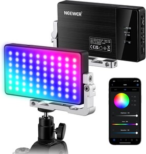 Neewer - NEEWER SL90 RGB Mini Mobil Video Işığı