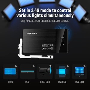 Neewer - NEEWER SL90 RGB Mini Mobil Video Işığı (1)