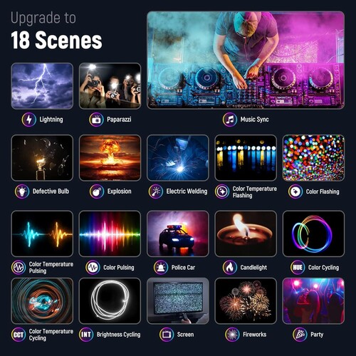 NEEWER SL90 RGB Mini Mobil Video Işığı