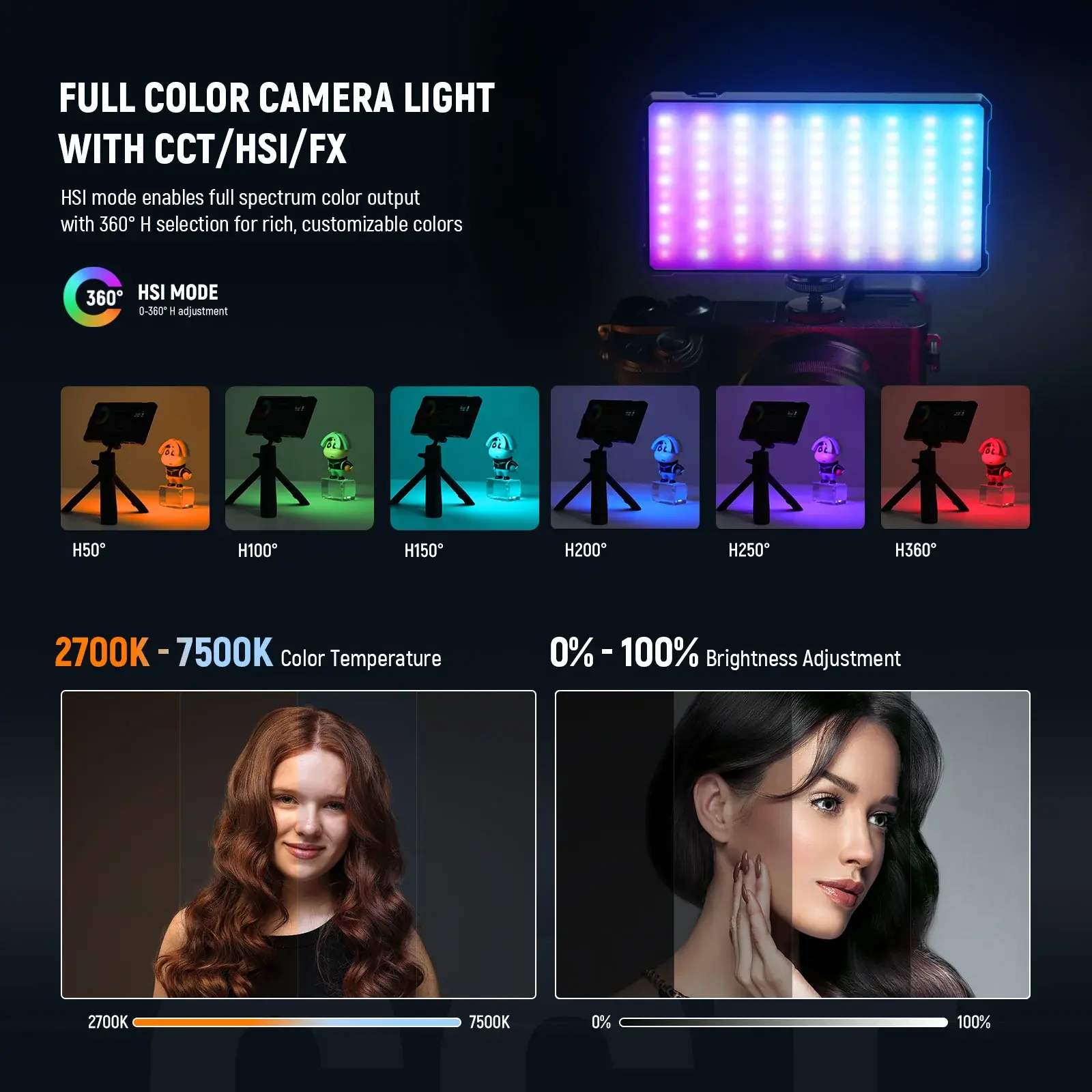 NEEWER SL90C RGB Mini Mobil Video Işığı