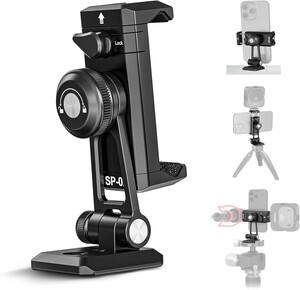 Neewer - NEEWER SP-02 Akıllı Telefon Tutucu Tripod Montaj Adaptörü