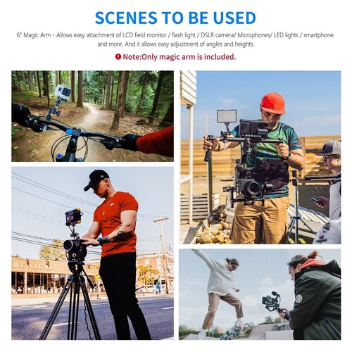 Neewer ST-15 5.9'' 15cm 1/4'' Vidalı Magic Arm