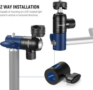 NEEWER ST-GM06 Işık Standı Montaj Adaptörü - Thumbnail