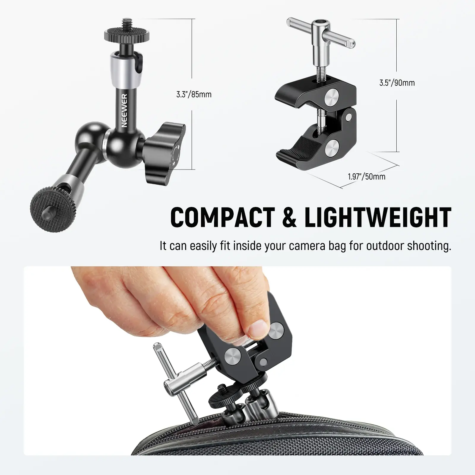 NEEWER ST15C Profesyonel Ayarlanabilir Magic Arm