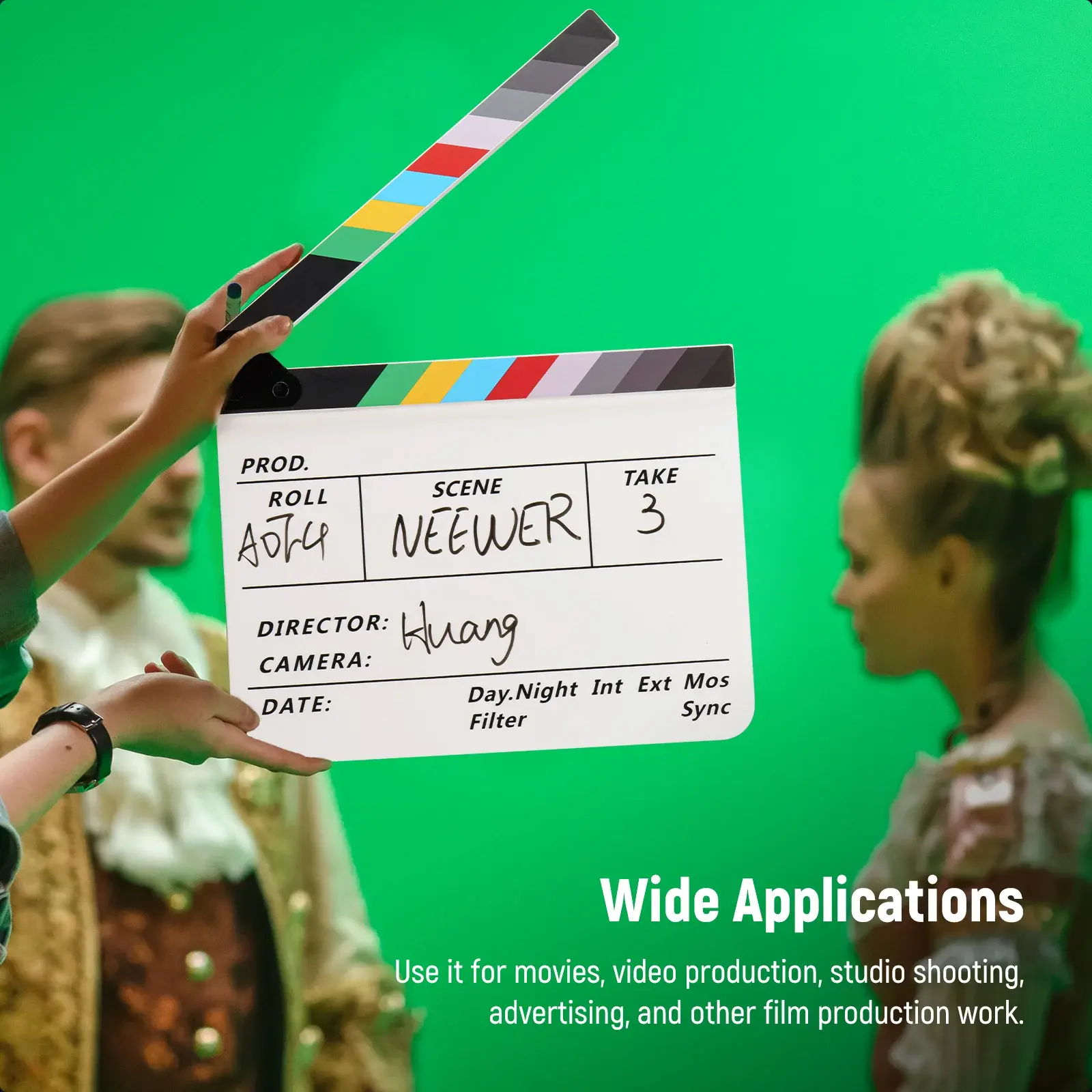 NEEWER Yönetmen Film Klaketi (30x25cm)
