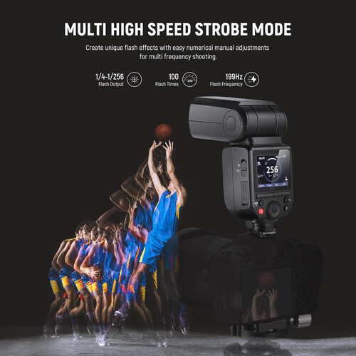 Neewer Z880-S TTL Sony Uyumlu 76W Akülü Tepe Flaşı