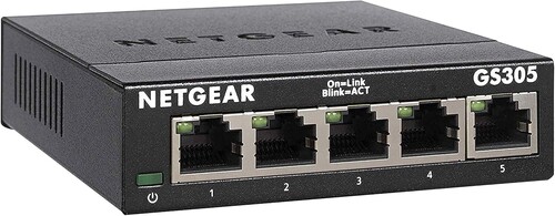 NETGEAR GS305 5 Portlu Gigabit Ethernet Switch