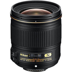 Nikon - Nikon AF-S 28mm f/1.8G Lens Nikon - Nikon AF-S 28mm f/1.8G Lens