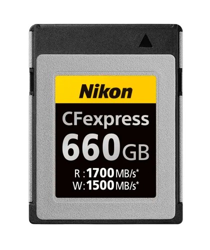 Nikon MC-CF660G 660GB CFexpress Type B Hafıza Kartı