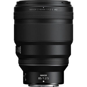 Nikon NIKKOR Z 85mm f/1.2 S Lens - Thumbnail