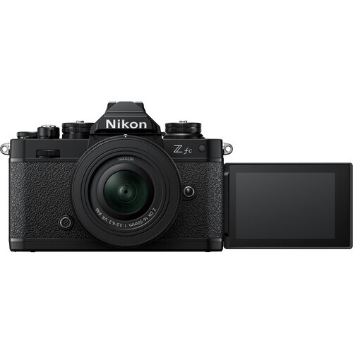 Nikon Z fc Body Aynasız Fotoğraf Makinesi (Siyah)