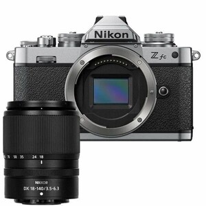 Nikon Z fc + Nikkor Z DX 18-140 VR Kit (Silver) - Thumbnail