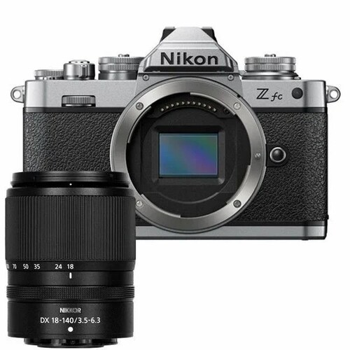 Nikon Z fc + Nikkor Z DX 18-140 VR Kit (Silver)