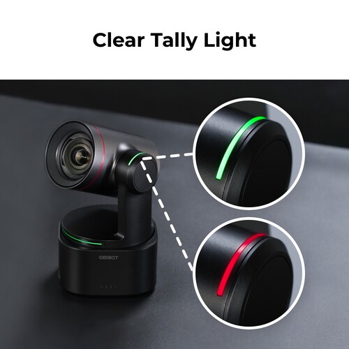 OBSBOT Tail 2 AI-Powered PTZR 4K Canlı Prodüksiyon Kamerası