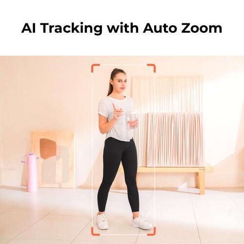 OBSBOT Tiny 2 Lite PTZ 4K AI Webcam