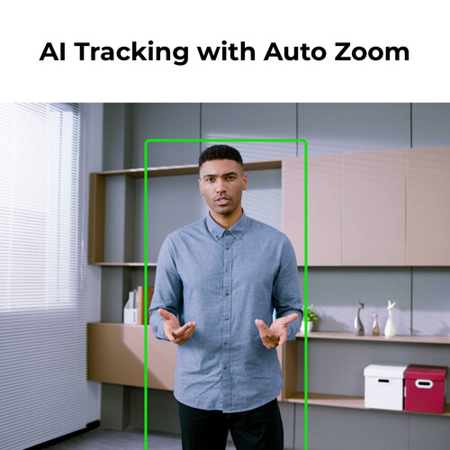 OBSBOT Tiny 2 PTZ 4K AI Webcam