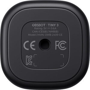 OBSBOT Tiny 3 AI 4K PTZ Webcam - Thumbnail
