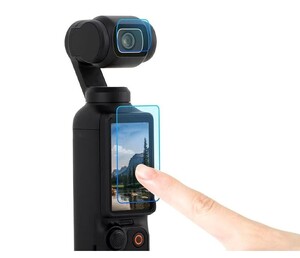 Oem Dji Osmo Pocket 4 ve 3 Için Cam Ekran Koruyucu Seti - Thumbnail