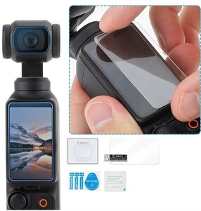 Oem Dji Osmo Pocket 4 ve 3 Için Cam Ekran Koruyucu Seti - Thumbnail