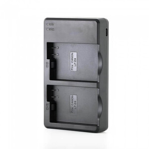 OEM LP-E8 Canon İkili USB Şarj Aleti - Thumbnail