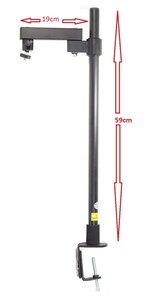 OEM - OEM Marka CTT7 Masa Üstü Telefon ve Kamera Tutucusu