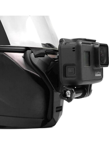 Oem Marka GP523 Aksiyon Kameralar Uyumlu Kask Bağlantı Aparatı