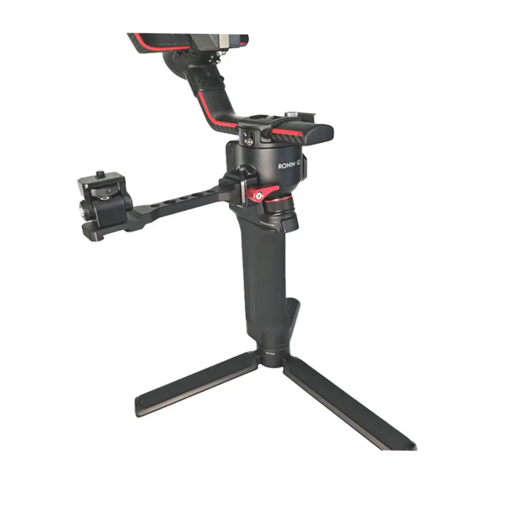OEM Marka MA-RS2 DJI Gibal RS 2 / 3 / 4 / 5 için Monitör Işık Montaj Kolu - Thumbnail