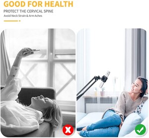 Oem Marka P360 Masa Üstü Telefon ve Tablet Tutucusu - Thumbnail