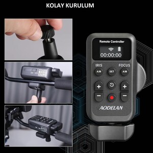 OEM MARKA ZC-3 Kablosuz Uzaktan Kumanda Sony ve Canon Kameralar için - Thumbnail