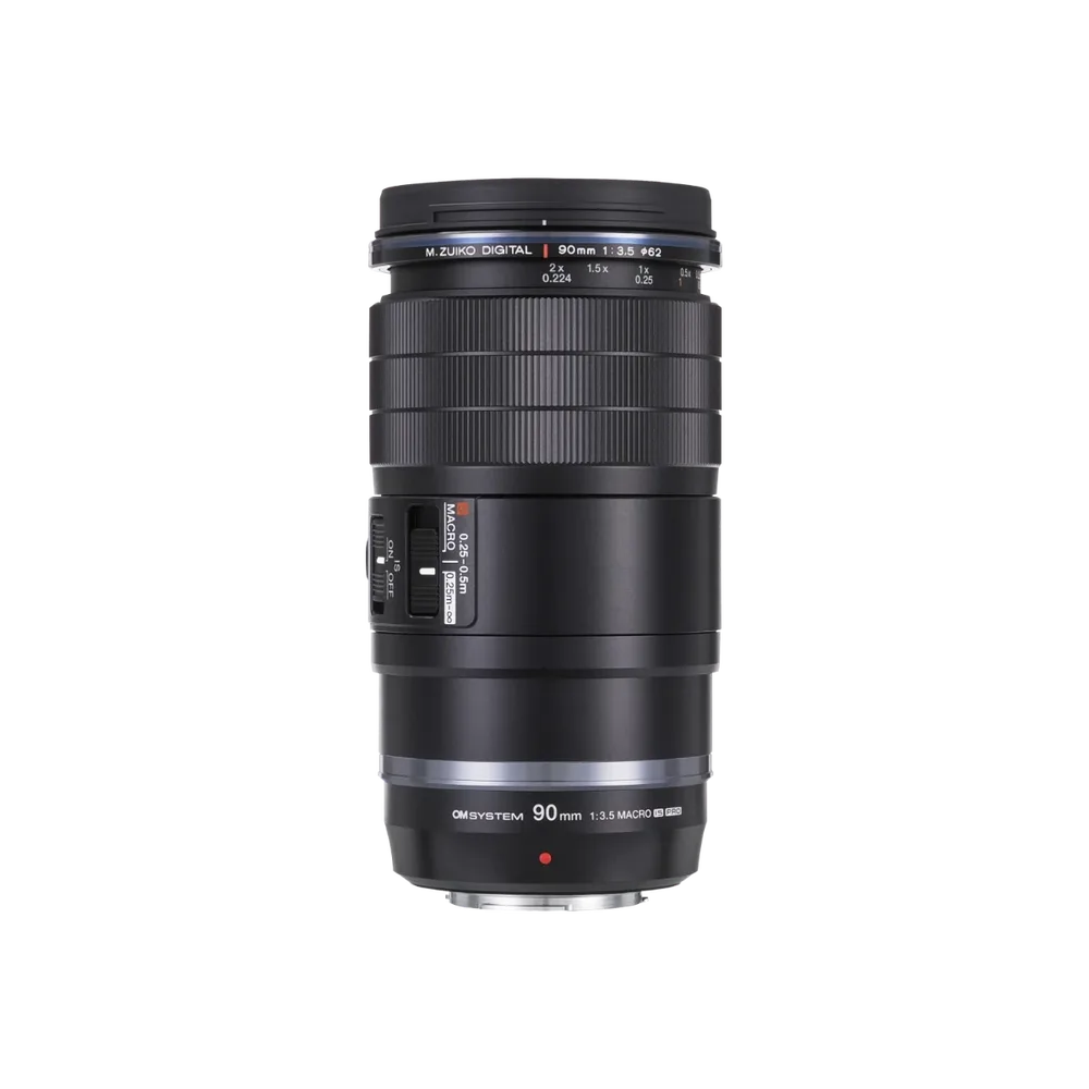 Olympus OM SYSTEM M.Zuiko Digital ED 90mm F3.5 Macro IS PRO Objektif
