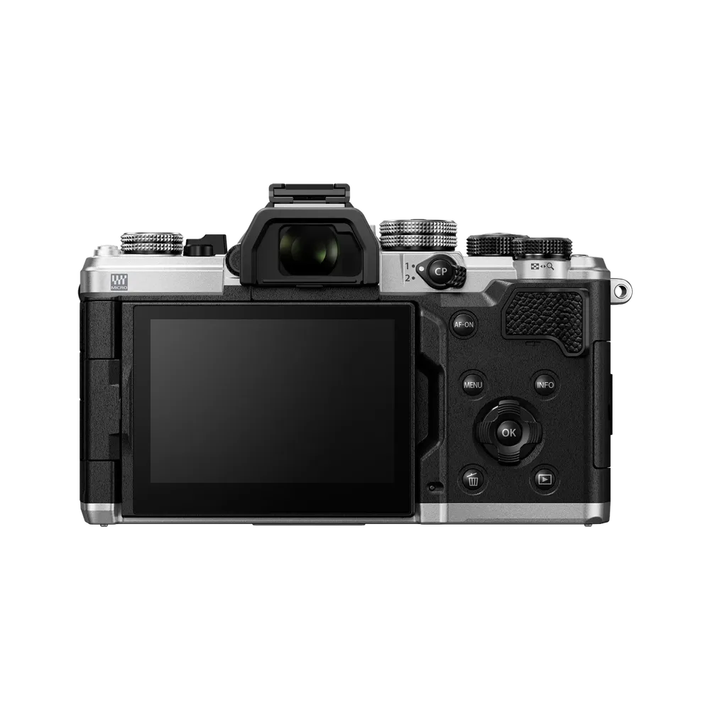 Olympus - Olympus OM SYSTEM OM-3 Gümüş Gövde + M.Zuiko 12-45mm F4 PRO Objektif Kiti (1)