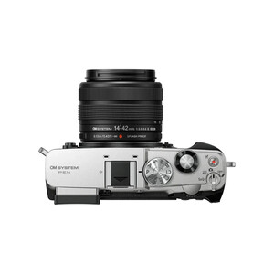 Olympus OM SYSTEM PEN Gümüş + M.Zuiko 14-42mm F3.5-5.6 III Objektif Kiti - Thumbnail