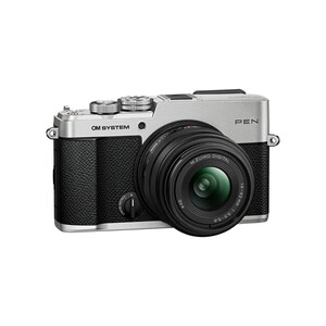Olympus OM SYSTEM PEN Gümüş + M.Zuiko 14-42mm F3.5-5.6 III Objektif Kiti - Thumbnail