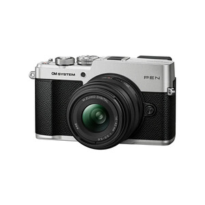 Olympus OM SYSTEM PEN Gümüş + M.Zuiko 14-42mm F3.5-5.6 III Objektif Kiti - Thumbnail