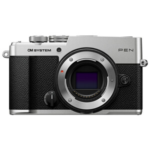 Olympus - OM System PEN Aynasız Fotoğraf Makinesi (Gümüş)