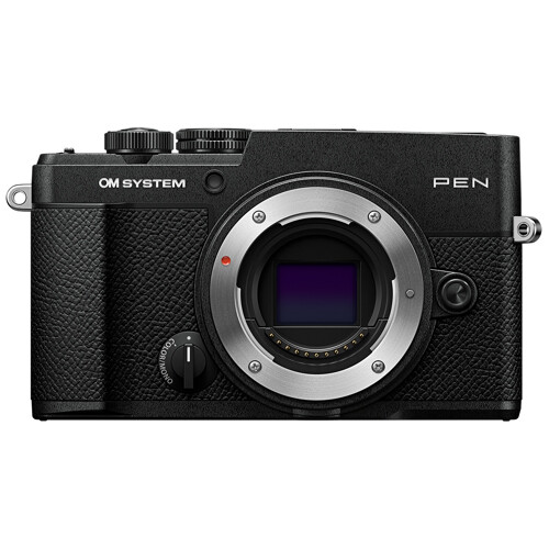 OM System PEN Aynasız Fotoğraf Makinesi (Siyah)