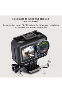 Osmo Action Için Frame Pc Abs Darbeye Dayanıklı Koruyucu Kılıf - Thumbnail
