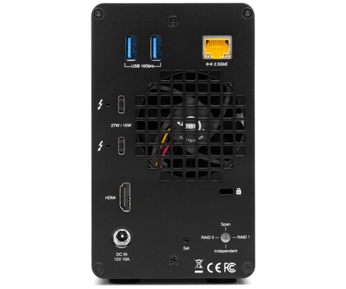 OWC Gemini 20TB Thunderbolt 3 Raid Kutu (2-Bay) OWC Gemini 20TB Thunderbolt 3 Raid Kutu (2-Bay)
