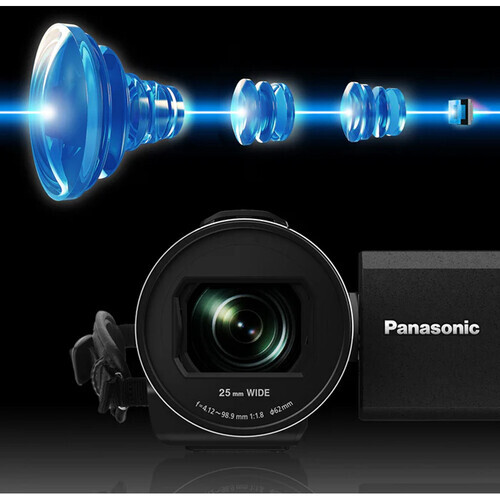 Panasonic HC-VX3 UHD 4K Video Kamera 24x Zoom