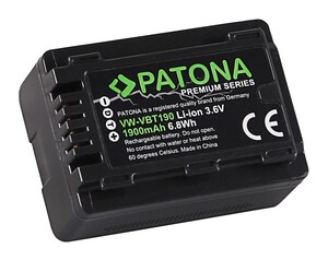 Patona 1258 Premium Panasonic VW-VBT190 Batarya - Thumbnail