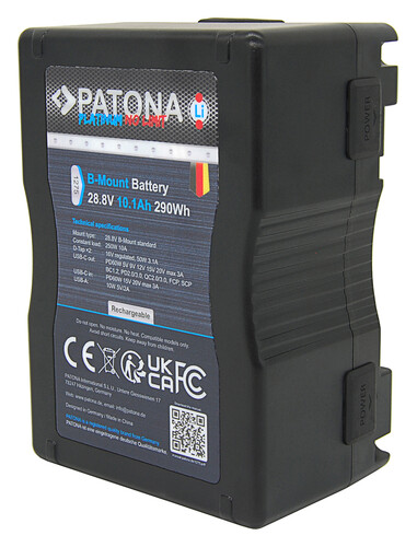 Patona 1275 Platinum B-Mount Batarya (290Wh)
