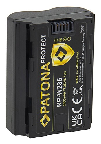 PATONA 13395 Protect Fuji NP-W235 Batarya