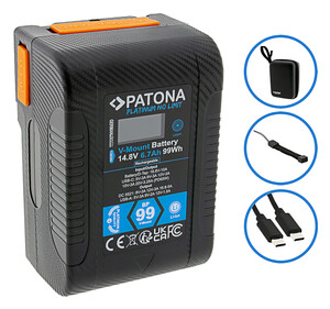 Patona 1383 Premium V-Mount Batarya (99Wh) - Thumbnail