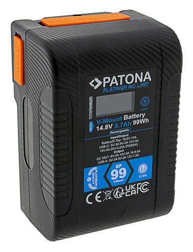 Patona 1383 Premium V-Mount Batarya (99Wh)